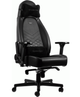 Кресло для геймеров Noblechairs ICON Black экокожа Черный - изображение 1
