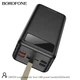 Портативний зарядний пристрій PowerBank Borofone DBT09 з ліхтариком 60000мАг Чорний - зображення 4