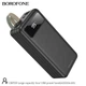 Портативний зарядний пристрій PowerBank Borofone DBT09 з ліхтариком 60000мАг Чорний - зображення 5
