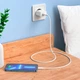Зарядний пристрій Hoco Lightning Cable Leisure single port charger C106A |1USB, 10.5W/2.1A| white - зображення 8