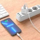 Зарядний пристрій Hoco Lightning Cable Leisure single port charger C106A |1USB, 10.5W/2.1A| white - зображення 9