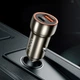 Адаптер автомобильный Hoco Blue whale Car charger Z46A |1USB/Type-C, PD/QC, 30W/3A| - изображение 6