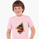 Детская футболка Бравл Старс Ворон (Brawl Stars Crow) (25186-1025) 104-110 см Хлопок Розовый - изображение 1