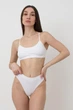 Бесшовний топ в рубчик на тонких бретелях Giulia CAMI TOP RIB S/M White, Бесшовний топ - изображение 2