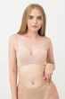 Бюстгальтер балконет с двойным несъемным push-up Giulia L1511A 75C Beige-Бежевый, гладкий базовый, повседневное белье - изображение 2