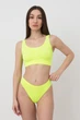 Безшовний топ на широких бретелях Giulia TANK TOP S/M Yellow-yellow neon - изображение 1