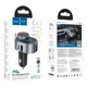 Адаптер автомобильный HOCO Alegria car BT FM transmitter E72 |2USB/Type-C, PD/QC, 45W/3A| черный - изображение 9