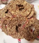 Яблучні чіпси покриті медом, насінням соняшника та льону, (50гр) SNACKSCAPES - зображення 2