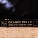 Класичний жіночий ремінь із натуральної шкіри Grande Pelle 21443 Чорний - зображення 6