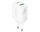 Сетевое зарядное устройство Acefast A25 1 USB/ 1 Type-C 3A 20W PD QC белое - изображение 3