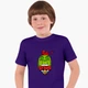 Детская футболка Бравл Старс Спайк (Brawl Stars Spike) (25186-1010) 104-110 см Хлопок Фиолетовый - изображение 1