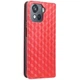 Чохол Deexe Rhombus Book для BlackView Oscal C80 - Red - зображення 5