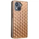 Чохол Deexe Rhombus Book для BlackView Oscal C80 - Brown - зображення 5