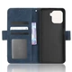 Чехол-книжка с кармашками Deexe Wallet Stand для BlackView Oscal C80 - Blue - изображение 5