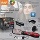Фен для завивки и выпрямления волос с насадками 5 в 1 RAF R416 1200W Мульти Стайлер для укладки и высушивания волос Черный с красным - изображение 6