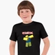 Детская футболка Роблокс (Roblox) (25186-1707) 122-128 см Хлопок Черный - изображение 1