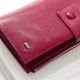 Женский кожаный кошелек Dr.Bond WMB-101 purple-red - изображение 3