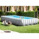 Прямоугольный семейный каркасный бассейн Intex 26378 (975х488х132 см) фильтр-насос стремянка + подарок - изображение 4