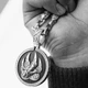 Серебряный кулон "Волк" с эбеновым деревом 946 Онікс - изображение 10