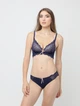 Комплект белья Implicite N1088-1 75B/M Сине-розовый (2500000010286) - изображение 1