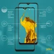 Защитное стекло для смартфона ZTE Blade 20 Piko 9H Black (1283126504655) - изображение 2