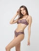 Комплект женского белья (бюстгальтер + трусики-бразилиана) Implicite Y0489 85B/L Темно-сиреневый (2500000010392) - изображение 5