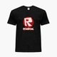 Детская футболка для мальчиков Роблокс (Roblox) (25186-1708-10) 134-140 см Хлопок Черный - изображение 4