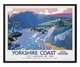 Постер CP L.N.E.R. Yorkshire Coast 1937, Вінтаж 86х68 см (273) - изображение 1
