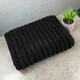 Полотенце махровое GM Textile 50x90см Премиум качества Зеро Твист 550г/м2 (Графит) - изображение 1
