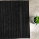 Полотенце махровое для лица и рук GM Textile 40x70см Премиум качества Зеро Твист 550г/м2 (Графит) - изображение 4