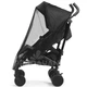 Москитная сетка на коляску люльку и прогулочную универсальная BAVO BabyGuard B-0 Черная - изображение 2