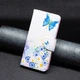Чохол з малюнком Deexe Color Wallet для Xiaomi Poco F5 Pro / Redmi K60 / Redmi K60 Pro - Butterfly and Flowers - зображення 2