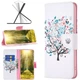 Чехол с рисунком Deexe Color Wallet для Xiaomi Poco F5 / Redmi Note 12 Turbo - Flower Tree - изображение 2