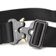 Ремінь тактичний Assault Belt з металевою пряжкою 140 см Black (3_02072) - зображення 4