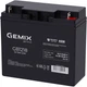 Аккумуляторная батарея Gemix Security Series GB1218 12V 18Ah AGM - изображение 1