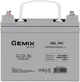 Акумуляторна батарея Gemix GL12-35 12V 35Ah GEL - зображення 1