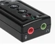 Внешняя звуковая карта USB 7.1 3D Адаптер (669931232) Черный - изображение 2