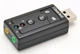 Внешняя звуковая карта USB 7.1 3D Адаптер (669931232) Черный - изображение 10