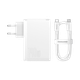 Сетевое зарядное устройство Baseus GaN5 Pro 3 порта 1*USB + 2*Type-C 140W (CCGP100202) белое - изображение 3