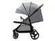 Прогулянкова коляска Grande Plus Grey, Kinderkraft (сіра), 00-00305155 (KSGRAN00GRY0000) - зображення 3