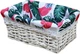 Корзина плетеная Natural House Tropics светлая 27х17х11 см (FB-52S) - изображение 2