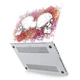 Чехол пластиковый для Apple MacBook Neo 13 (A18 Pro) 2026 (Цветочные черепа) A3404 макбук нэо 13" inch - изображение 2