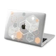 Чехол пластиковый для Apple MacBook Neo 13 (A18 Pro) 2026 (Шестигранник из мрамора) A3404 макбук нэо 13" inch - изображение 1