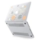 Чехол пластиковый для Apple MacBook Neo 13 (A18 Pro) 2026 (Шестигранник из мрамора) A3404 макбук нэо 13" inch - изображение 2