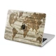 Чехол пластиковый для Apple MacBook Neo 13 (A18 Pro) 2026 (Карта мира, дерево) A3404 макбук нэо 13" inch - изображение 1