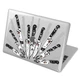 Чехол пластиковый для Apple MacBook Neo 13 (A18 Pro) 2026 (Ножи и лица, комикс) A3404 макбук нэо 13" inch - изображение 1