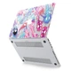 Чехол пластиковый для Apple MacBook Neo 13 (A18 Pro) 2026 (Разноцветные перья) A3404 макбук нэо 13" inch - изображение 2