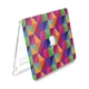 Чехол пластиковый для Apple MacBook Neo 13 (A18 Pro) 2026 (Красочные квадраты) A3404 макбук нэо 13" inch - изображение 5