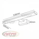 Подсветка LED зеркал картин LEYLEK-12 12Вт 4200K IP44 Horoz Electric светодиодная Хром (040-016-0012-010) - изображение 2