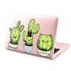 Чехол пластиковый для Apple MacBook Neo 13 (A18 Pro) 2026 (Кавайные кактусы) A3404 макбук нэо 13" inch - изображение 6